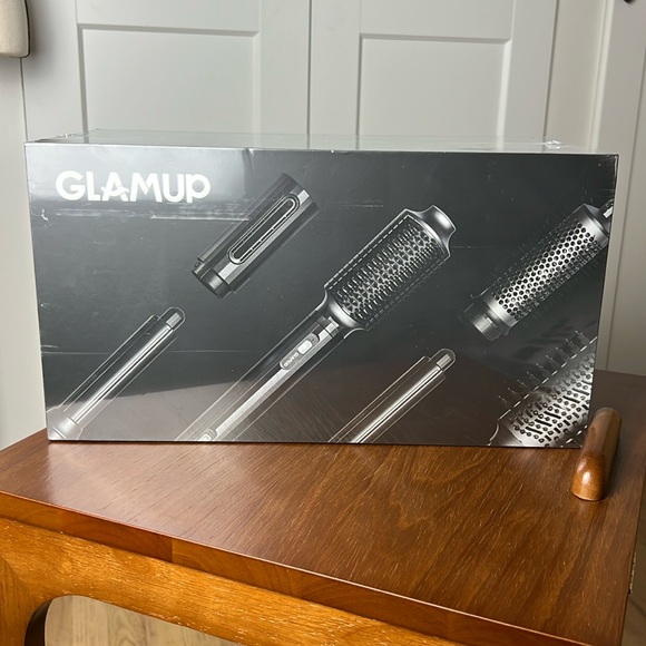 NWT GlamUp dyson dupe Hot Styler Interchangeable Attachments Auto Wrap Curler - Picture 2 of 16